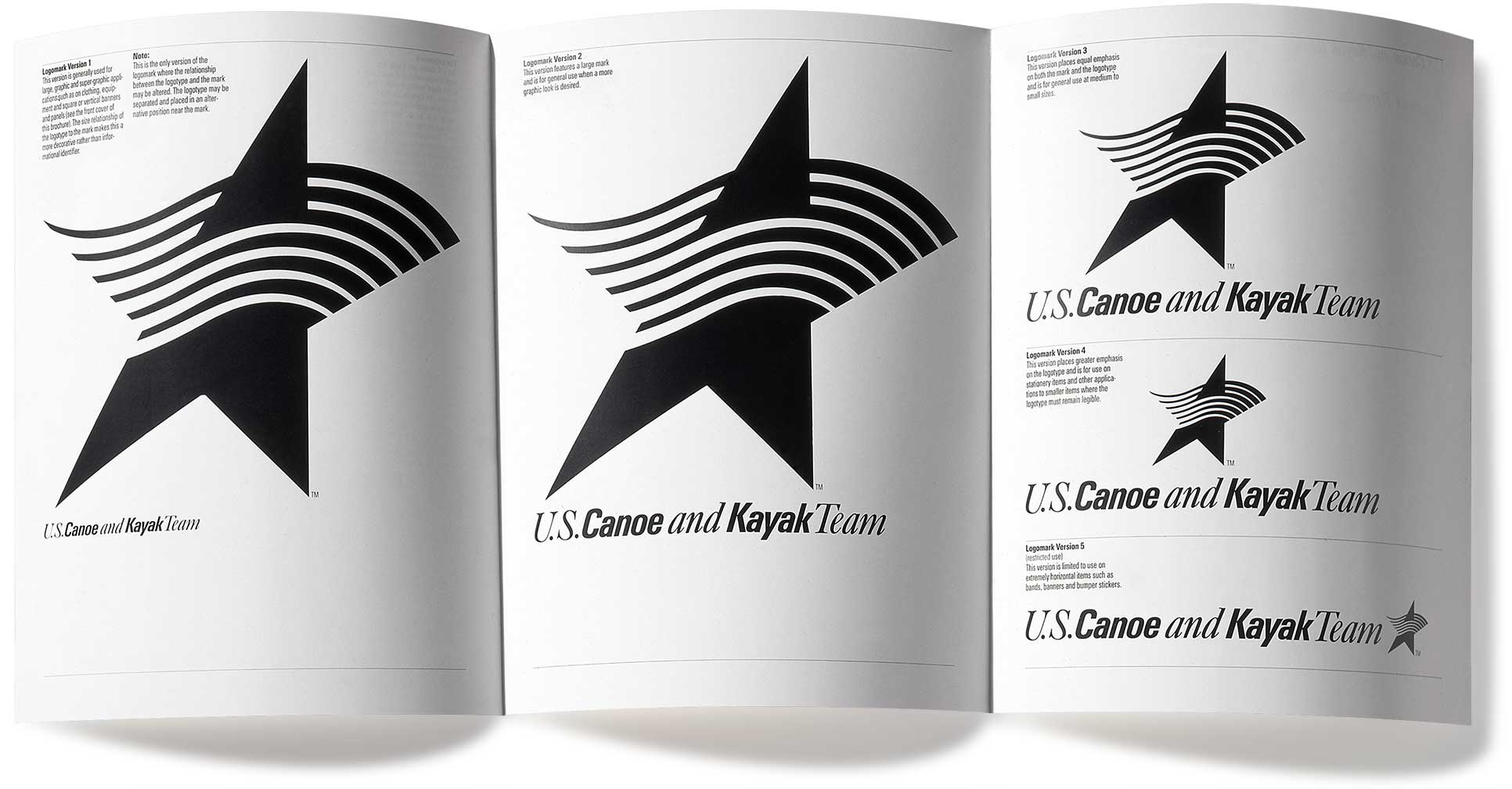 us_canoe-and-kayak-team_logo-standards.jpg Art Direction by: Bart Crosby, Crosby Associates